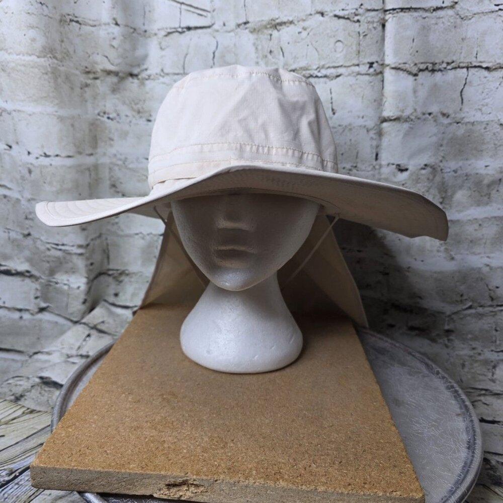Redhead Boonie Light Weight Khaki Vented Sun Fly Fishing Bucket Hat Sz Large